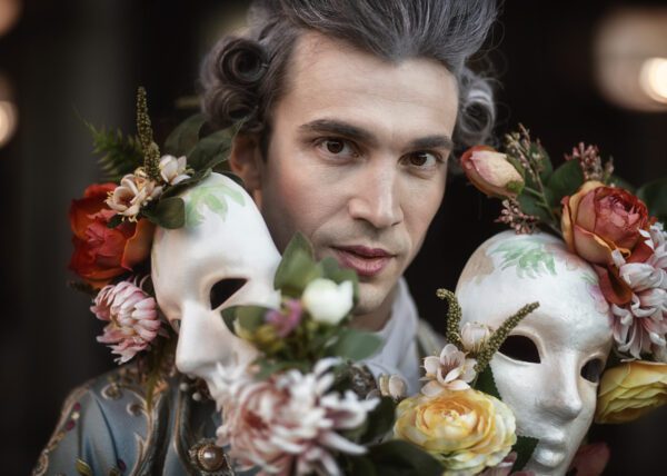 Ritratto fotografico dal Carnevale di Venezia (“I'm the one”)